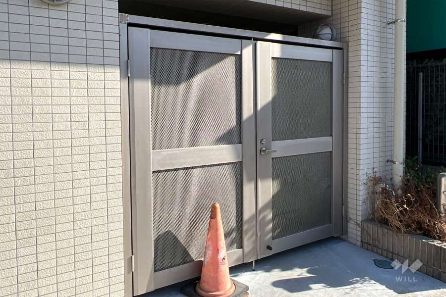 駐輪場の出入り口