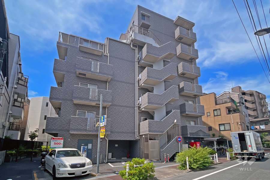 グランヴァン上板橋の外観（北東側から）