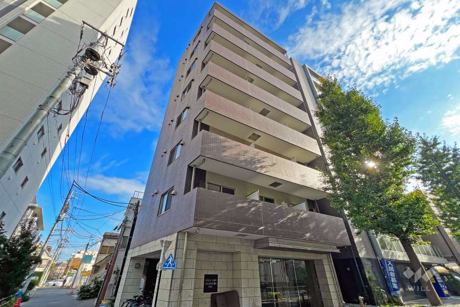 スパシエジーベック池袋ウエストの外観（北西側から）