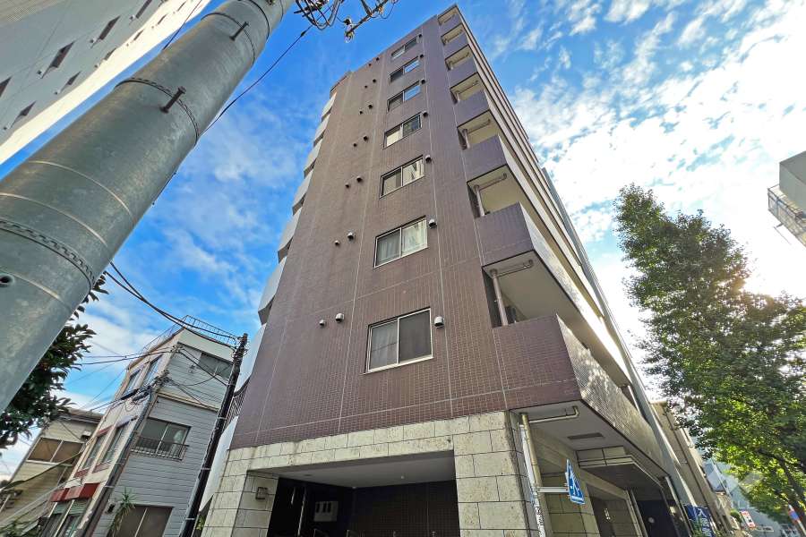 スパシエジーベック池袋ウエストの外観（北側から）