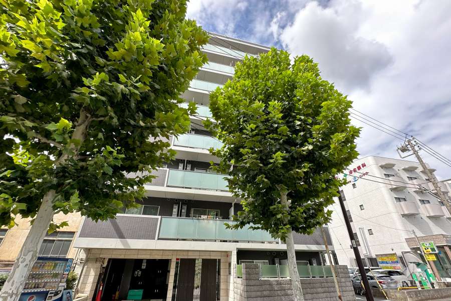 アクサス板橋本町の外観（南側から）