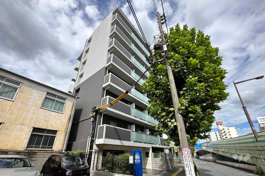 アクサス板橋本町の外観（南西側から）