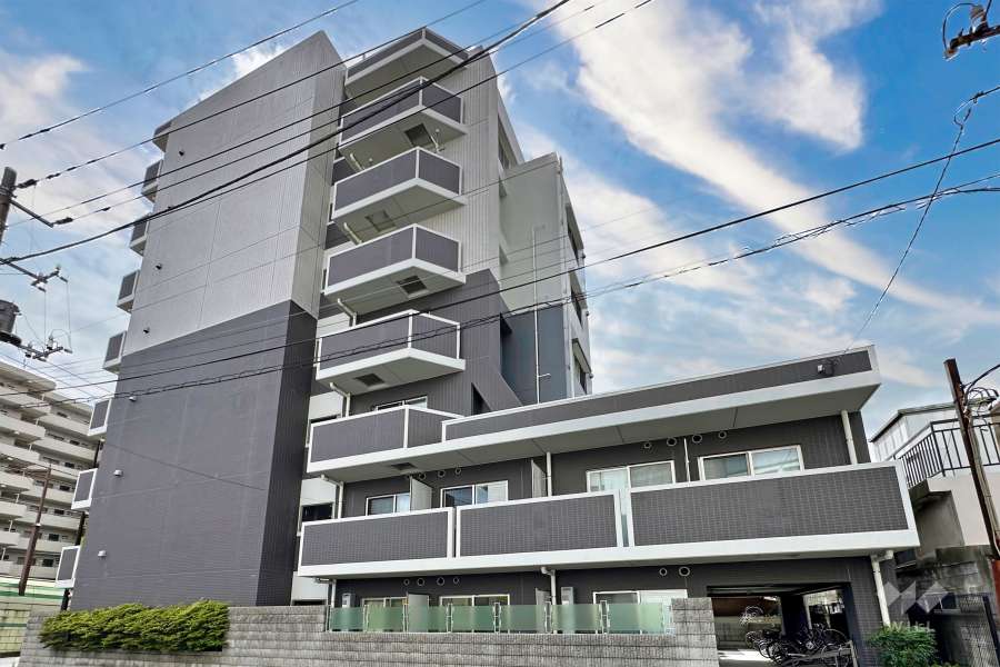 アクサス板橋本町の外観（北東側から）