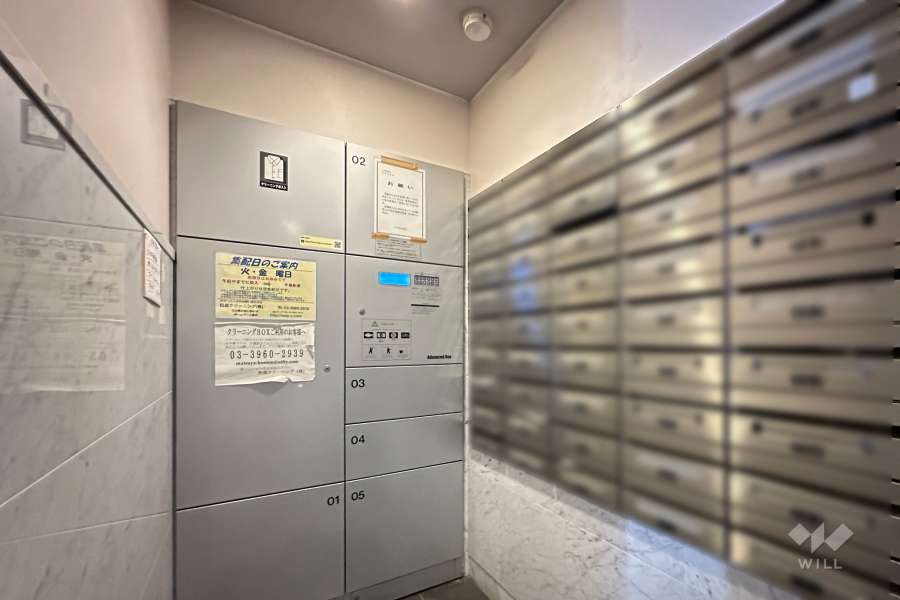 宅配ボックスと共用ポスト