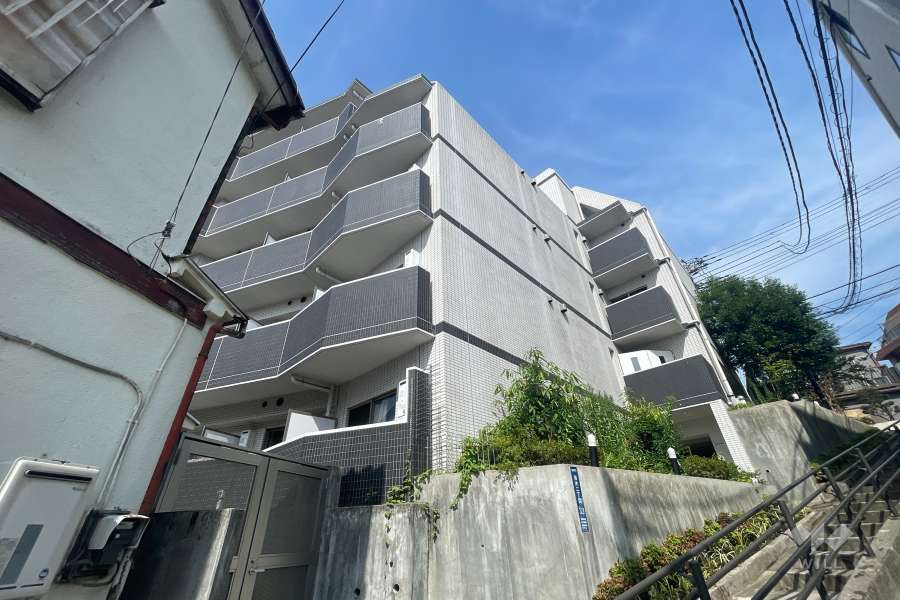 ラシード板橋若木の外観（北東側から）