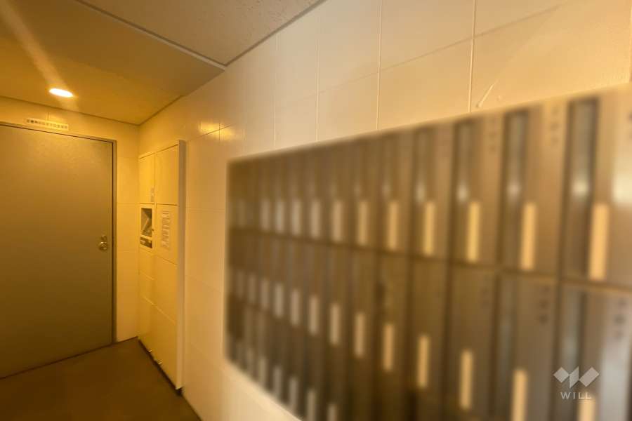 共用ポストと宅配ボックス