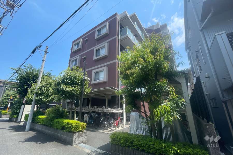 グローベル志村坂上プライムシティの外観（北西側から）