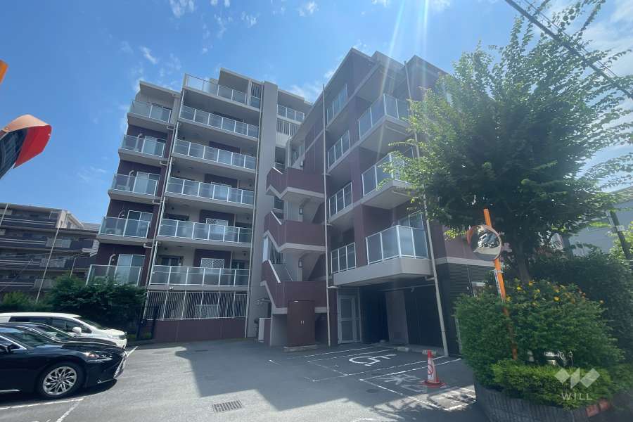 グローベル志村坂上プライムシティの外観（北東側から）