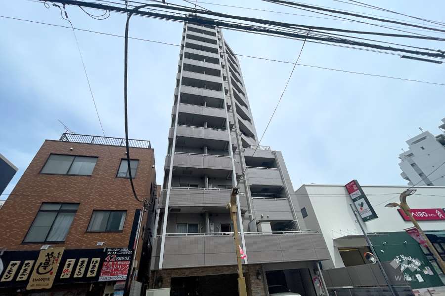 日神デュオステージ常盤台銀座の外観（南側から）