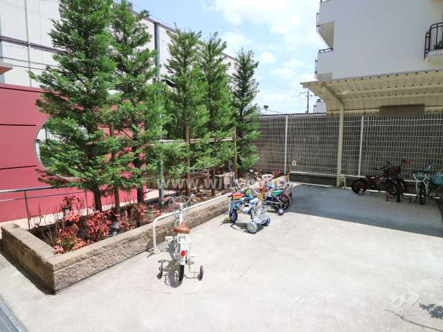 子供用の駐輪場