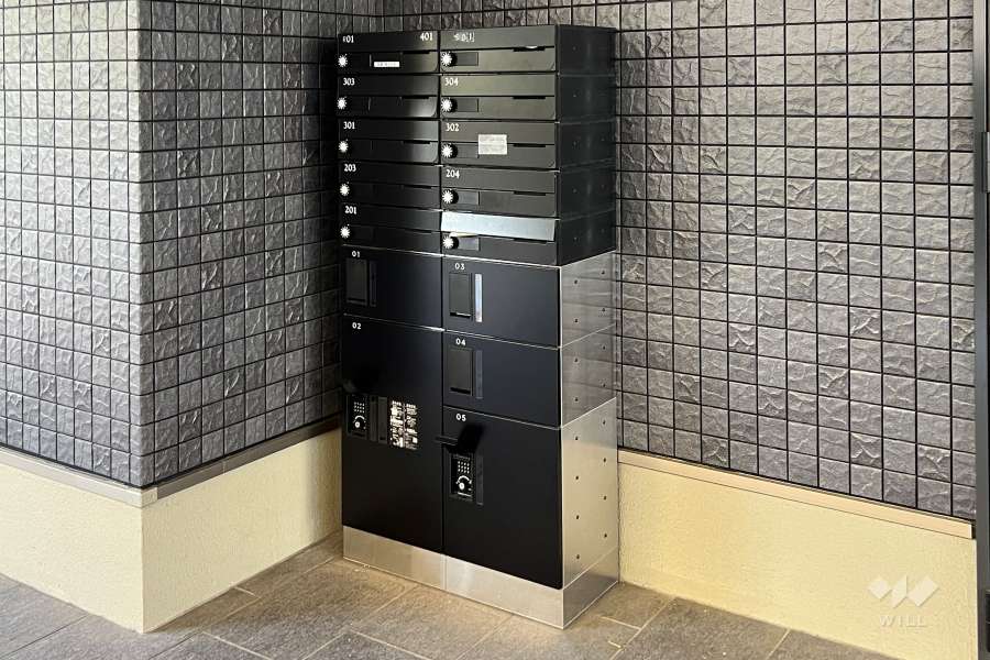 宅配ボックスと共用ポスト