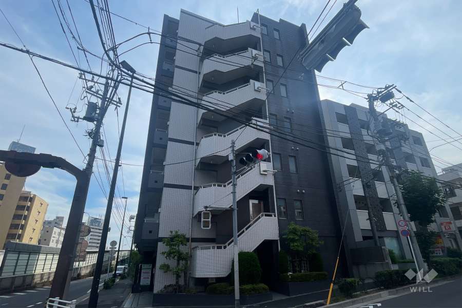 ステージファースト常盤台の外観（南東側から）