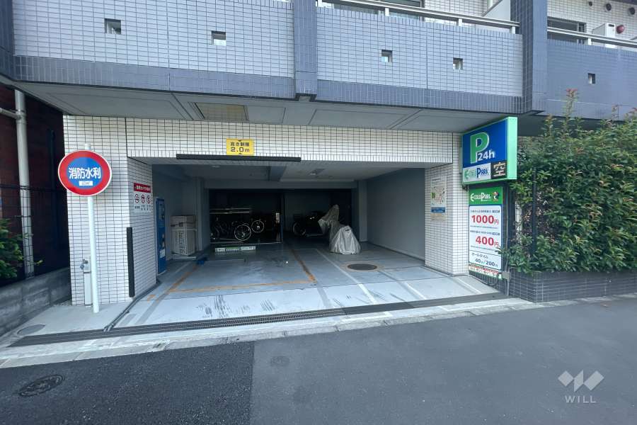 敷地内のコインパーキング