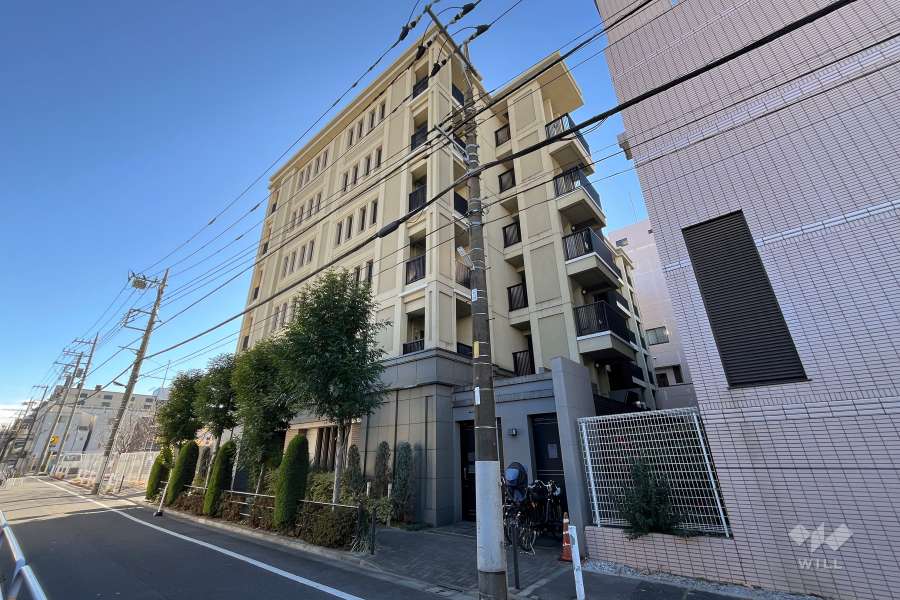 シティハウス志村三丁目ザレジデンスの外観（北東側から）