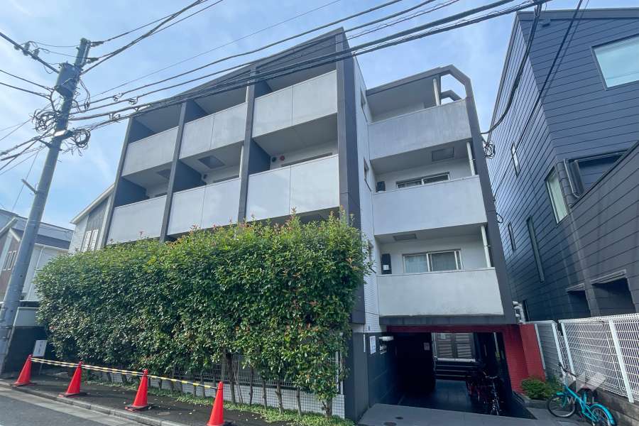 ビバリーホームズ城北中央公園の外観（北西側から）