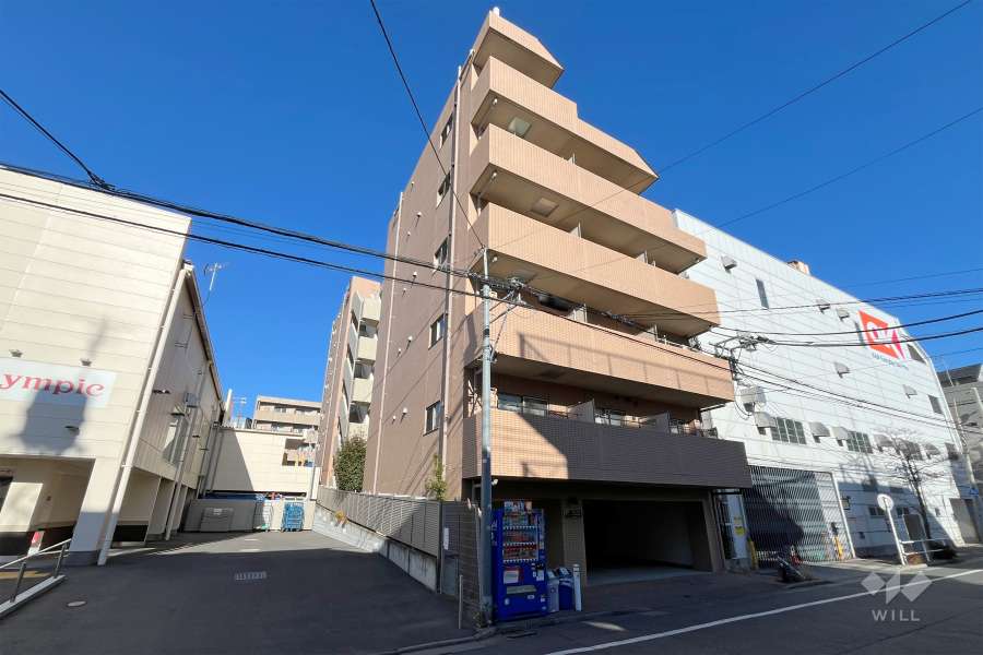 スカイコート板橋参番館の外観（南西側から）