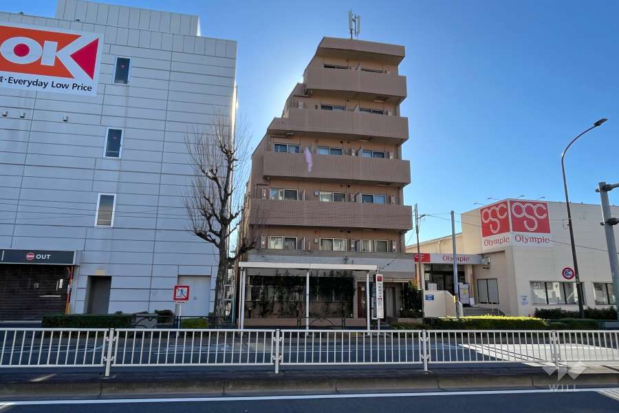 スカイコート板橋参番館の外観（北西側から）