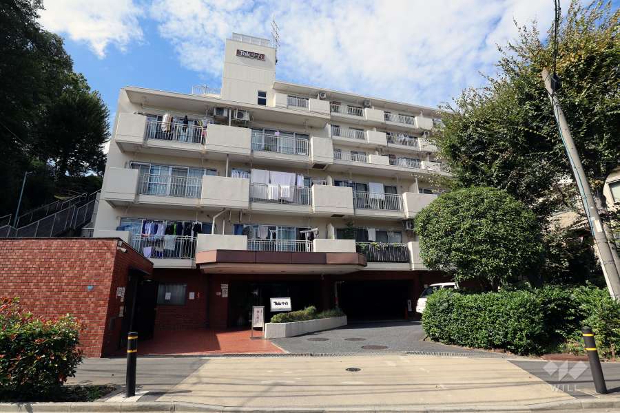 タック中台の外観（南東側から）