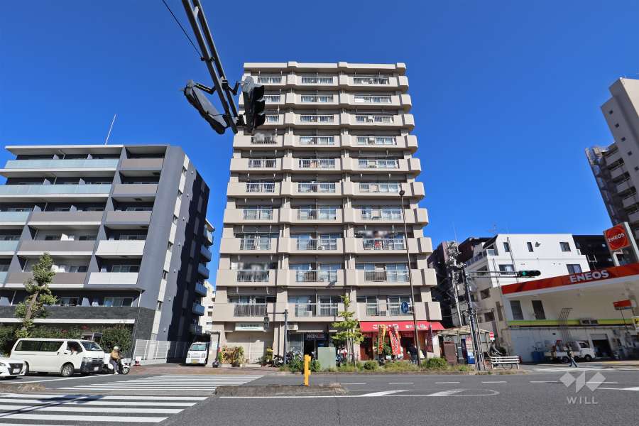 あずさわグランドハウスの外観（南西側から）