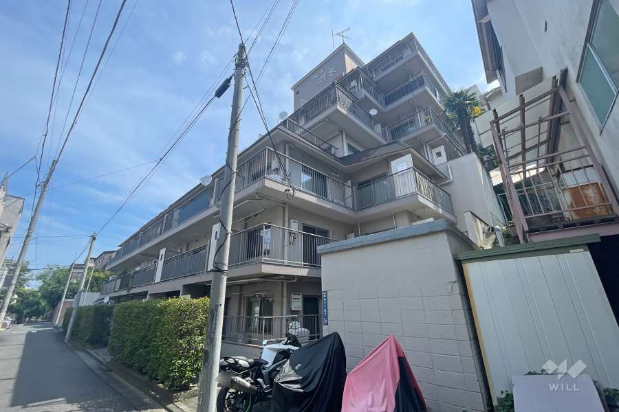 ヴィラ若木の外観（南西側から）