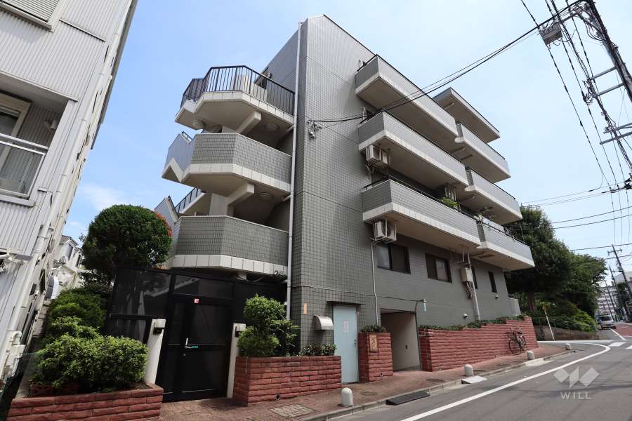 ヴェラハイツ徳丸の外観（北西側から）