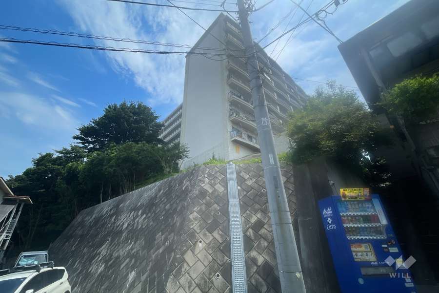 カーサ常盤台の外観（南西側から）　