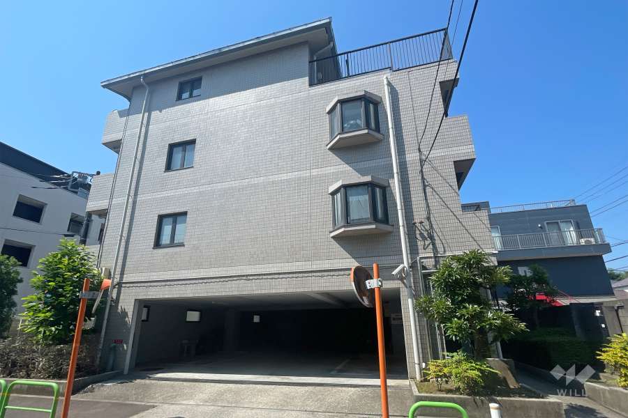 コスモ成増ガーデンステイツの外観（北東側から）　