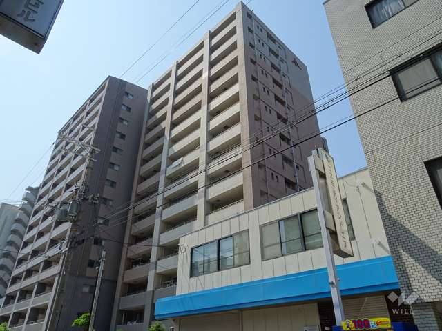 クレアシティeキューブの外観（南東側から）