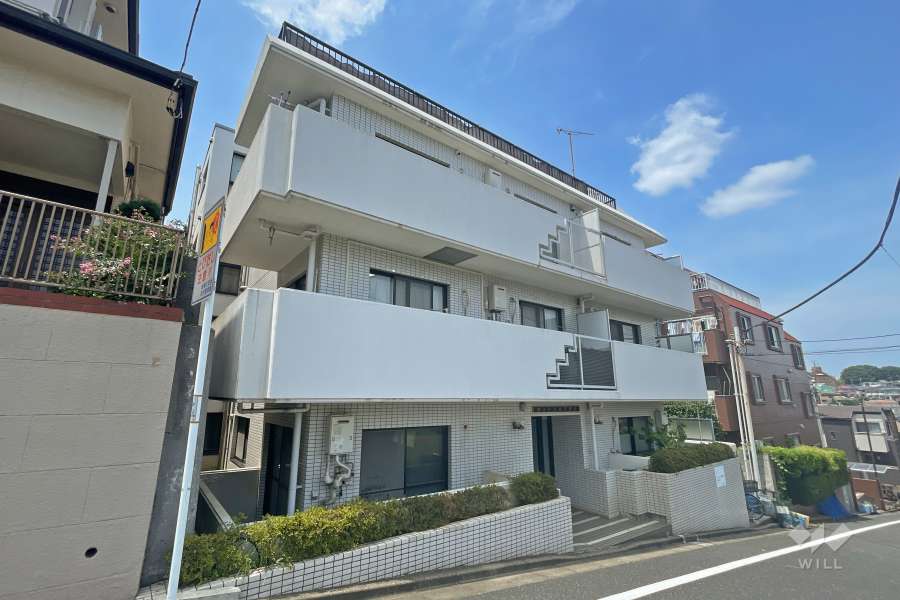 セントヒルズ西台の外観（北東側から）