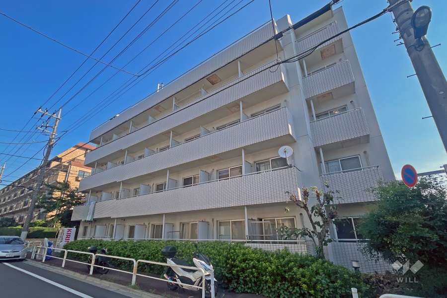 トップ成増の外観（南東側から）