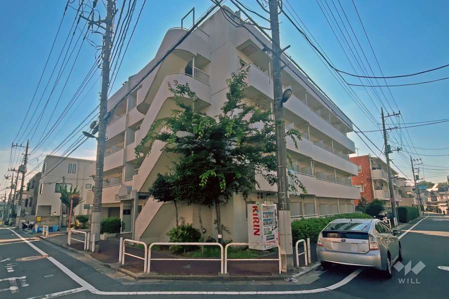 トップ成増の外観（南西側から）