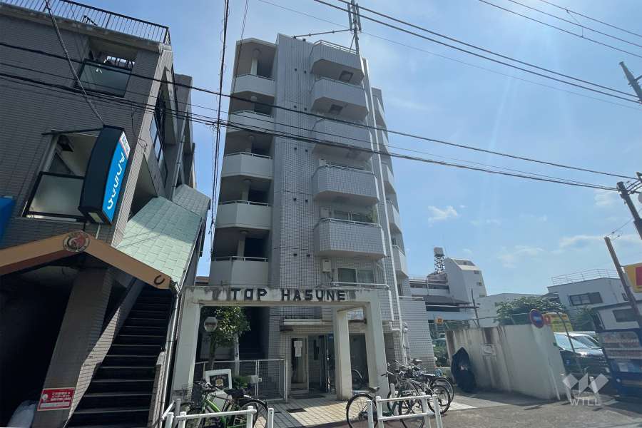 トップ蓮根の外観（北東側から）