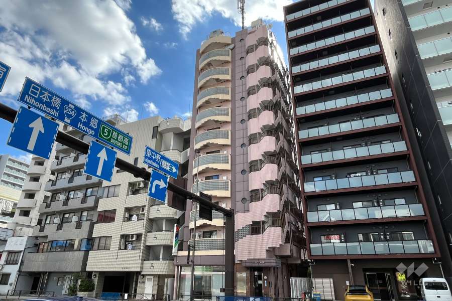 ドルフ板橋の外観（北西側から）