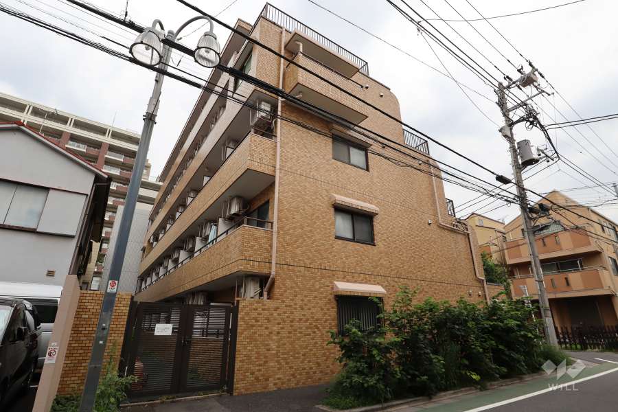 ライオンズマンションときわ台第二の外観（南東側から）