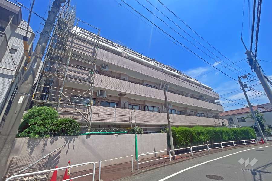 ライオンズマンション新板橋の外観（南西側から）