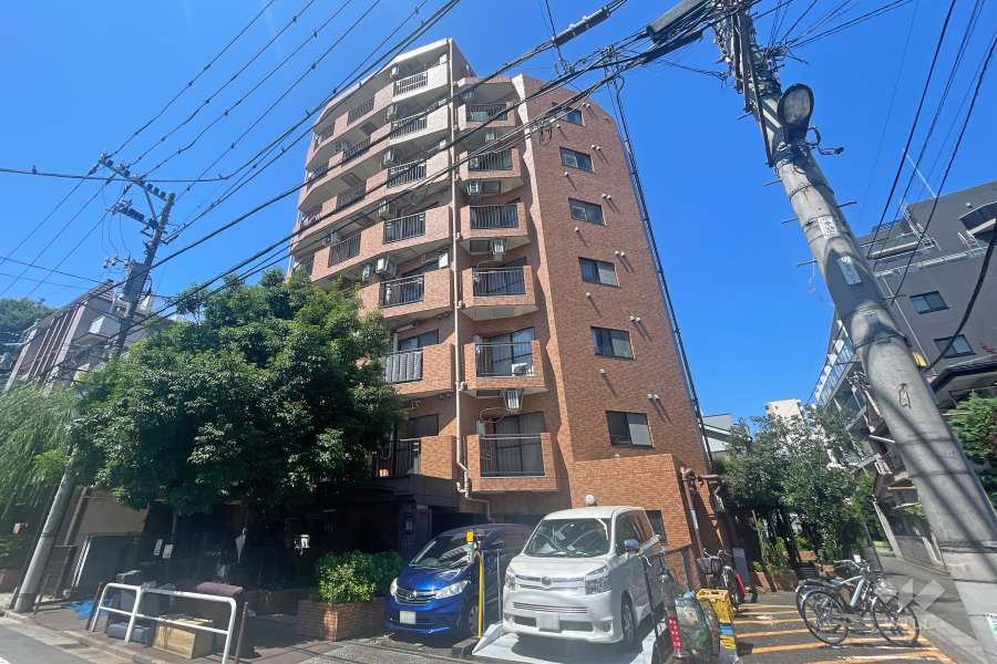 ライオンズマンション大山第6の外観（北東側から）