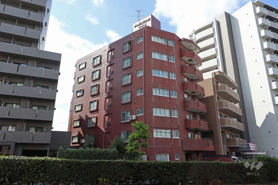 ライオンズマンション中板橋の外観（東側から）