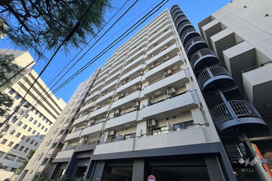 ライオンズマンション板橋区役所の外観（北西側から）