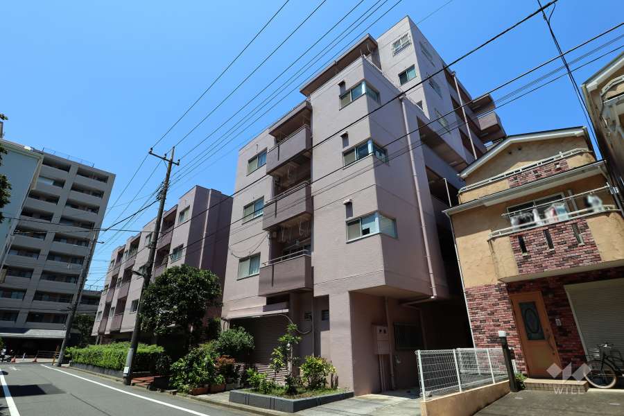 稲和高島平ハイムの外観（南東側から）