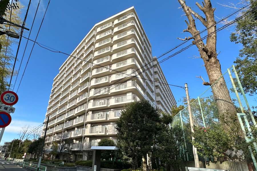 加賀ガーデンハイツの外観（南側から）