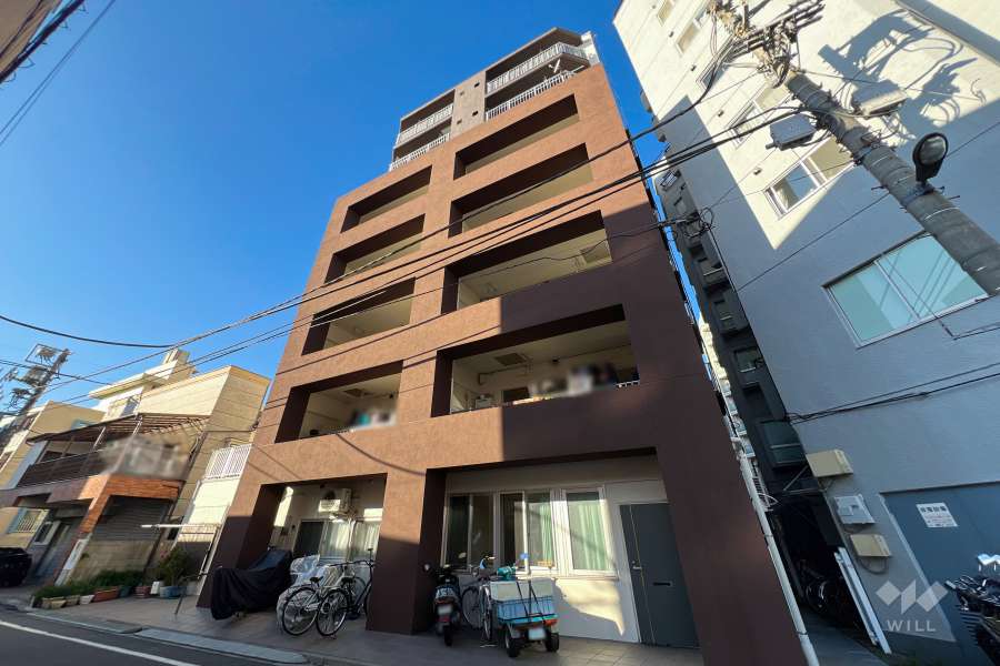 幸町コーポビアネーズの外観（南東側から）