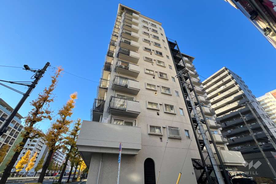 高島平グロリアハイツの外観（南東側から）