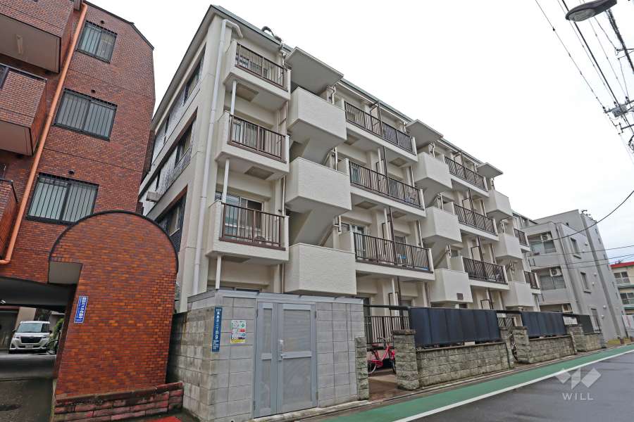 高島平第３ウィーンハイツの外観（北東側から）