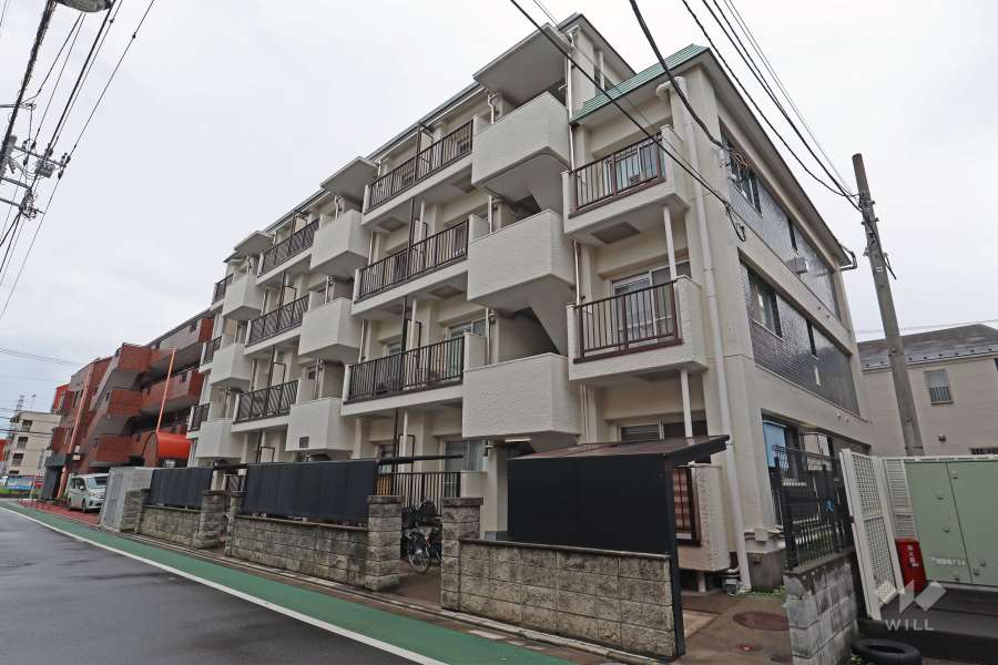 高島平第３ウィーンハイツの外観（北西側から）