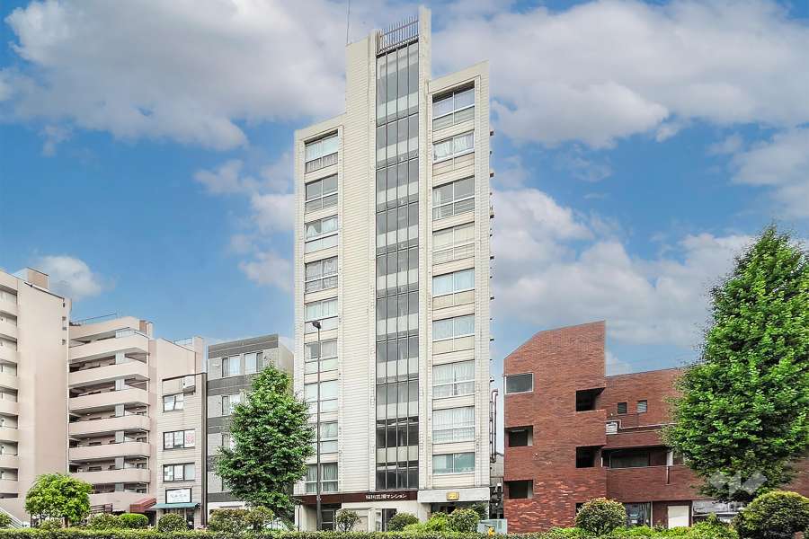 桜川三浦マンションの外観（北側から）　