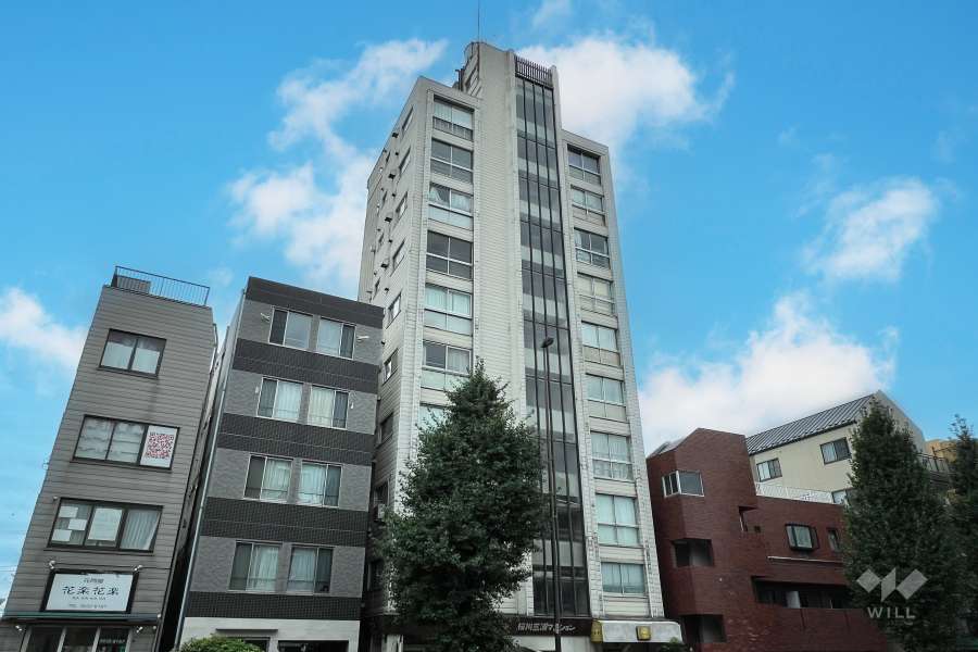桜川三浦マンションの外観（北東側から）