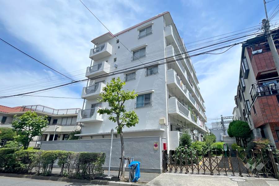 常盤台マイコーポの外観（南東側から）