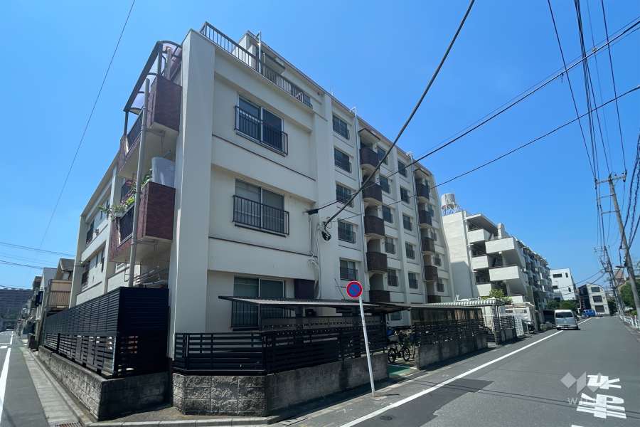 第1高島平マイコーポの外観（北東側から）