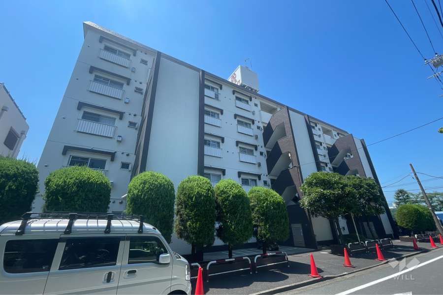 東久高島平ハイツの外観（北東側から）