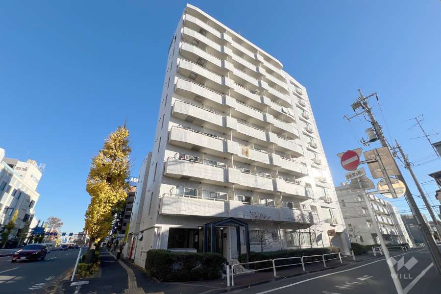 日神パレス西台第2の外観（北西側から）